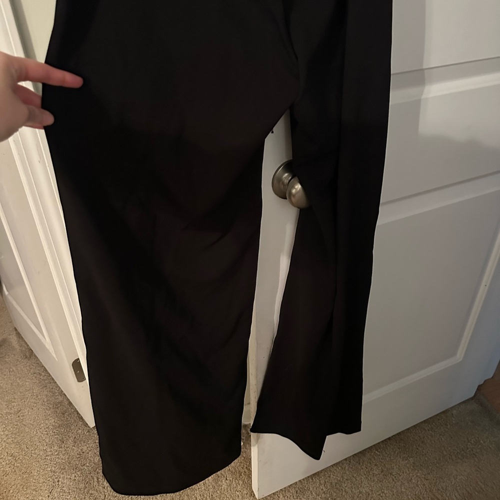 Lulu's Classic Black Jumpsuit - Picture 3 of 4